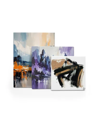 Between Layers - obraz na płótnie