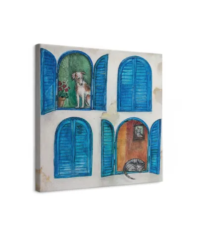 Cat Nap - obraz na płótnie