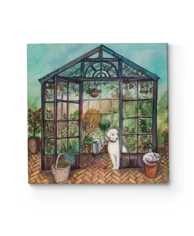 Flower Bed - obraz na płótnie