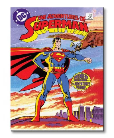 Superman (Premiere Issue) - Obraz na płótnie