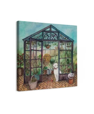 Flower Bed - obraz na płótnie