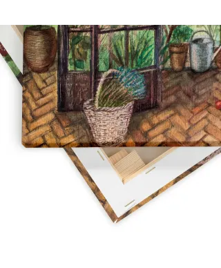 Flower Bed - obraz na płótnie