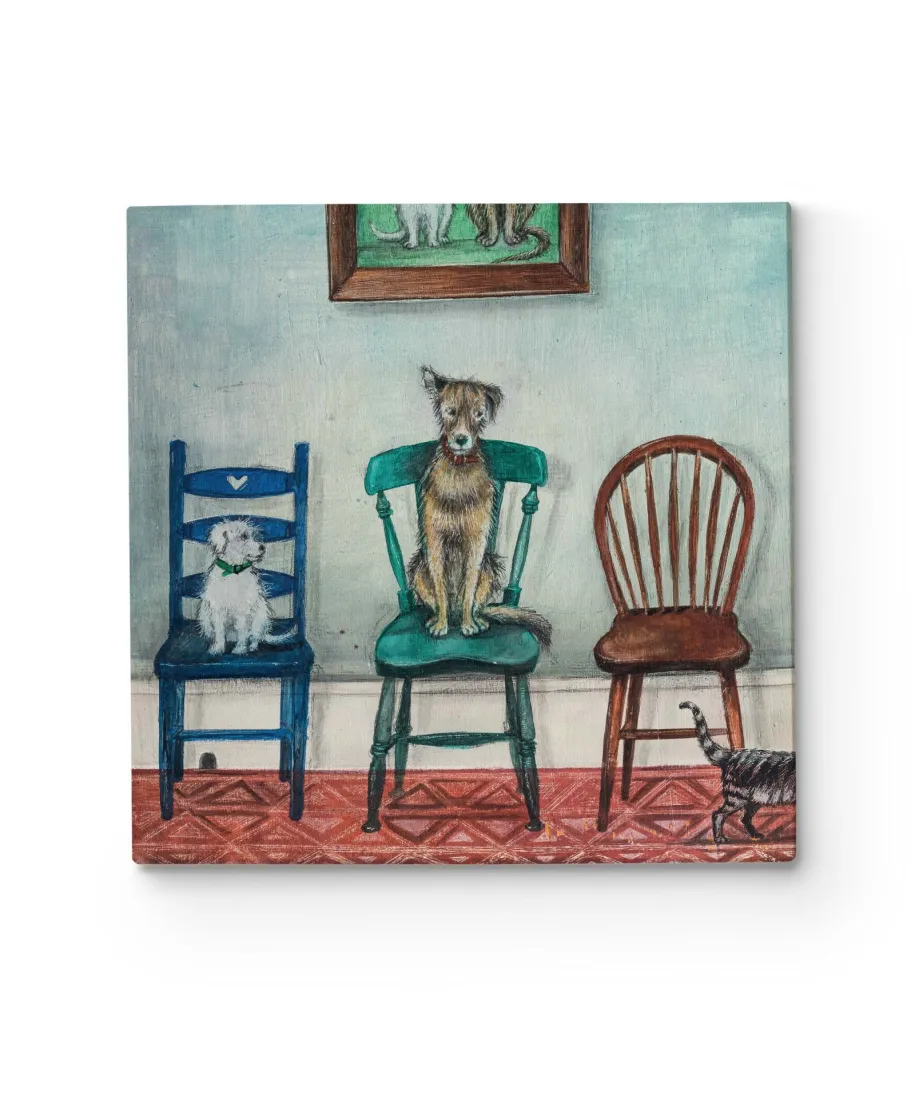 Musical Chairs - obraz na płótnie