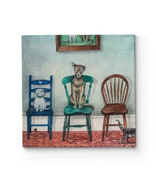 Musical Chairs - obraz na płótnie