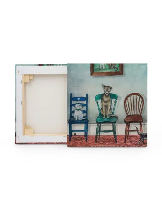 Musical Chairs - obraz na płótnie