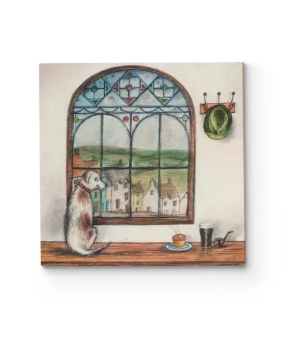 Pie and Pint - obraz na płótnie