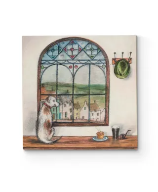 Pie and Pint - obraz na płótnie