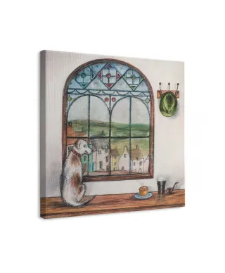 Pie and Pint - obraz na płótnie