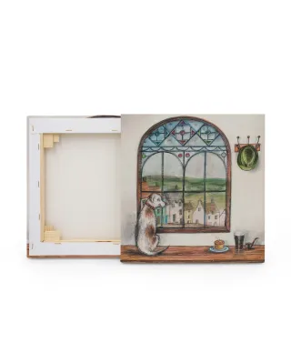 Pie and Pint - obraz na płótnie