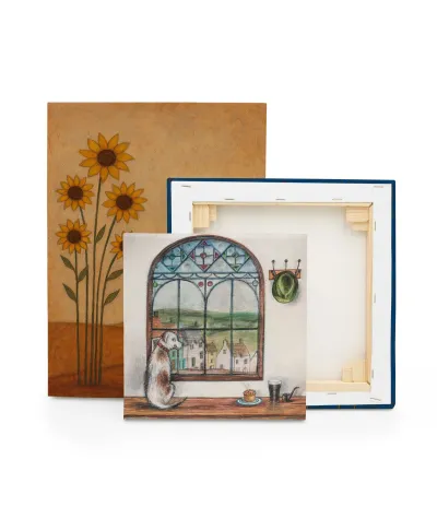 Pie and Pint - obraz na płótnie