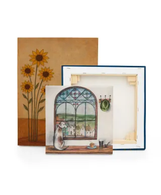 Pie and Pint - obraz na płótnie