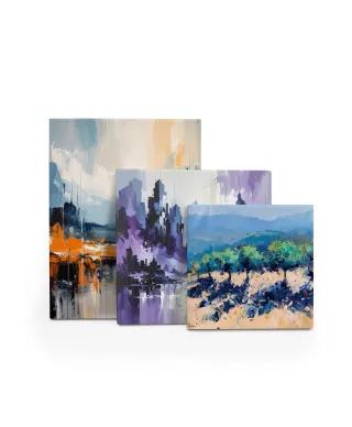 Morning Shadows Simou - obraz na płótnie