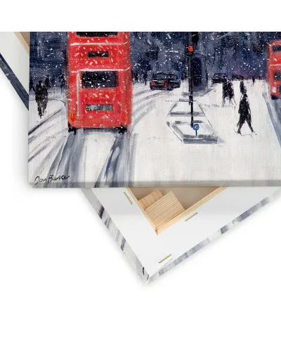 Wintry Whitehall - obraz na płótnie