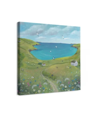 Along The Coast Path - obraz na płótnie