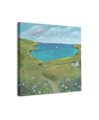 Along The Coast Path - obraz na płótnie