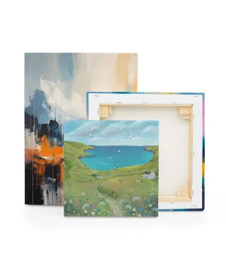 Along The Coast Path - obraz na płótnie