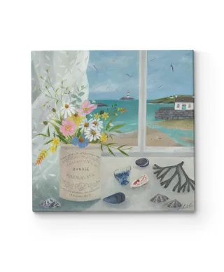 Beach Treasures - obraz na płótnie