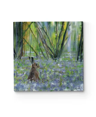Spring Hare - obraz na płótnie