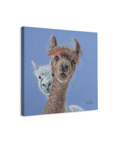 He’s Behind You - obraz na płótnie