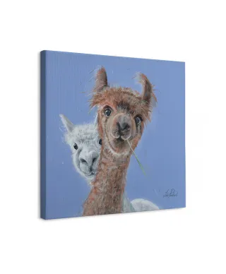 He’s Behind You - obraz na płótnie