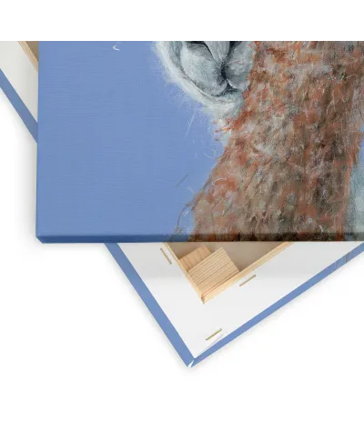 He’s Behind You - obraz na płótnie