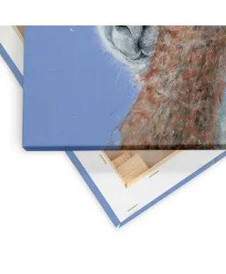 He’s Behind You - obraz na płótnie