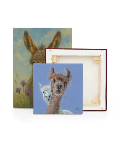 He’s Behind You - obraz na płótnie