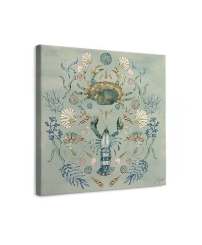 Crustacean Celebration Pebble - obraz na płótnie