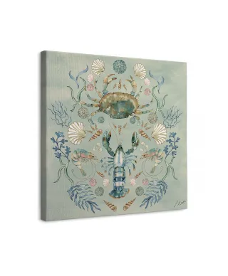 Crustacean Celebration Pebble - obraz na płótnie