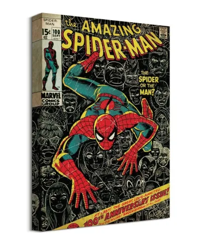 Spider-Man (100th Anniversary) - Obraz na płótnie