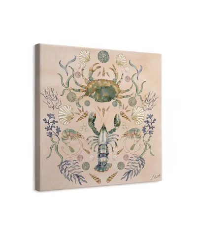 Crustacean Celebration Sand - obraz na płótnie