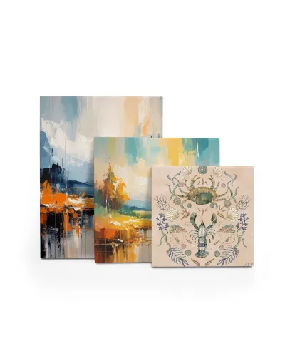 Crustacean Celebration Sand - obraz na płótnie