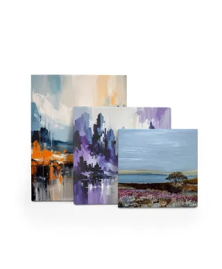 Scottish Heather ll - obraz na płótnie