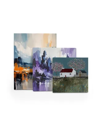 Wild Flower &amp Blossoms - obraz na płótnie