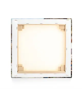 Courtyard Cafe - obraz na płótnie