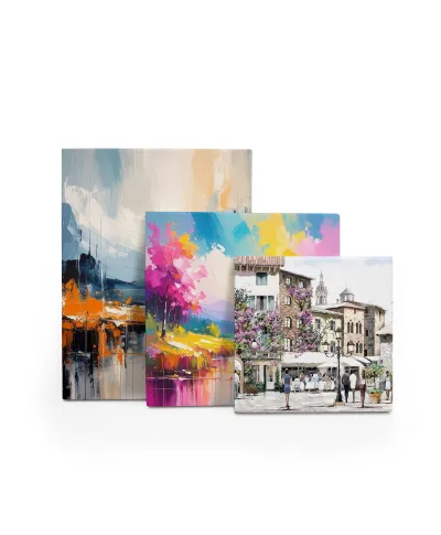 Sunshine Square - obraz na płótnie