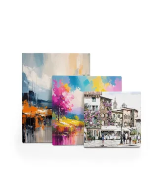 Sunshine Square - obraz na płótnie