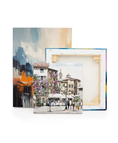 Sunshine Square - obraz na płótnie