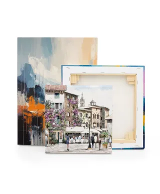 Sunshine Square - obraz na płótnie