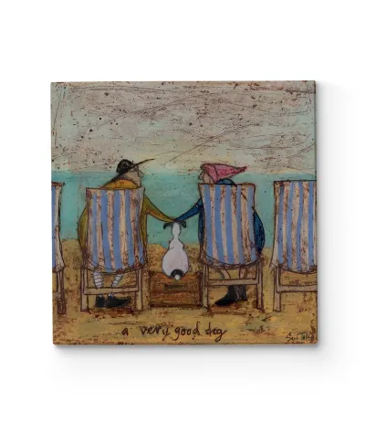 A Very Good Dog II - obraz na płótnie