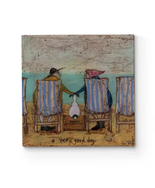 A Very Good Dog II - obraz na płótnie