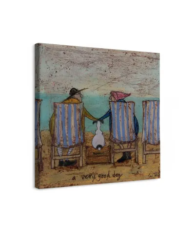 A Very Good Dog II - obraz na płótnie