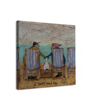 A Very Good Dog II - obraz na płótnie