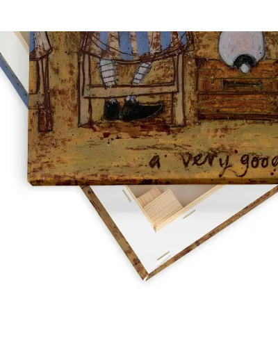 A Very Good Dog II - obraz na płótnie