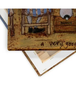 A Very Good Dog II - obraz na płótnie