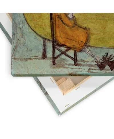 Home is Where the Dog Is - obraz na płótnie