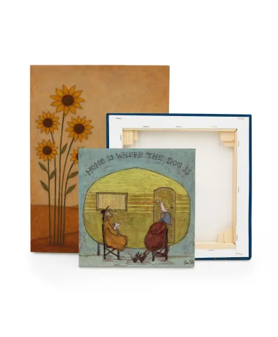 Home is Where the Dog Is - obraz na płótnie