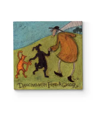 Dancing with Fred and Ginger - obraz na płótnie