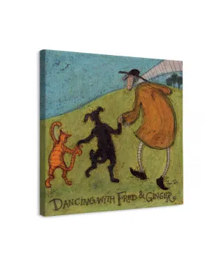 Dancing with Fred and Ginger - obraz na płótnie