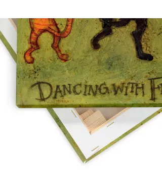 Dancing with Fred and Ginger - obraz na płótnie